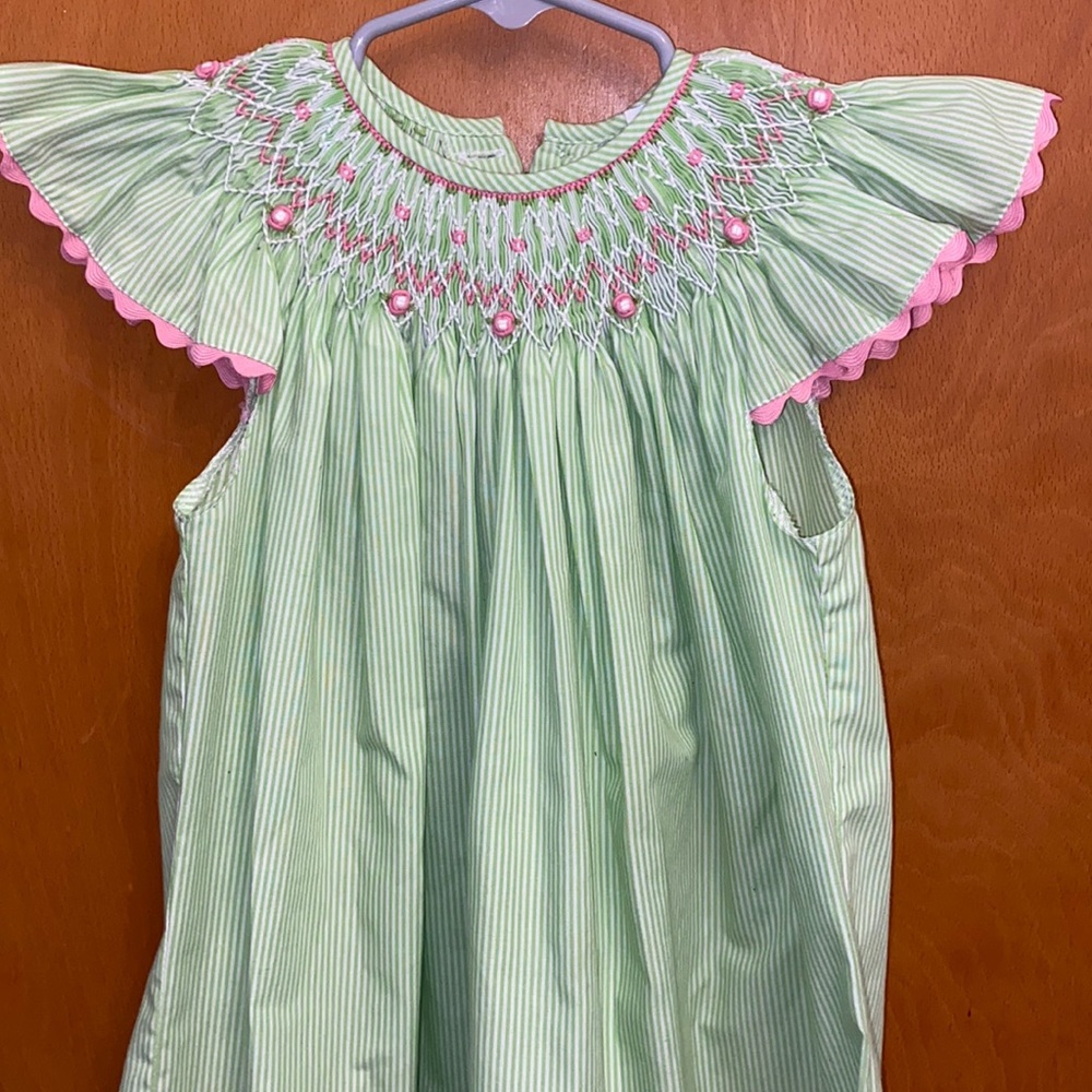 Precious smocked dress